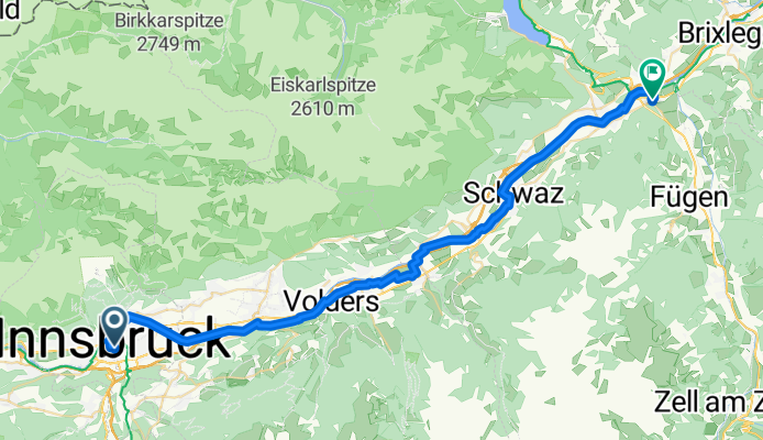 Innsbruck - Hart im Zillertal