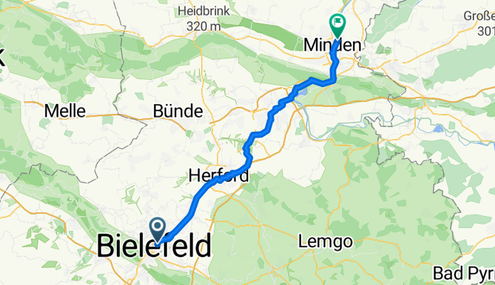 Day 5 - Bielefeld to Minden