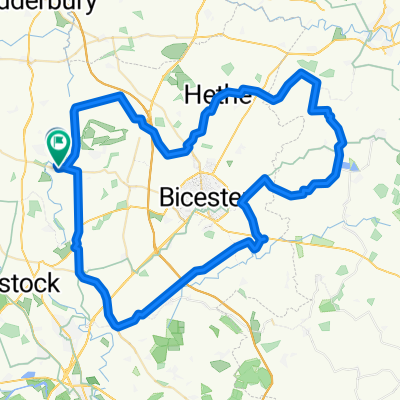 Route in Bicester