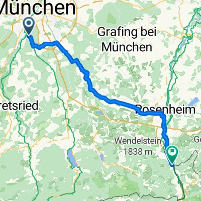From Rosenheim to Kufstein