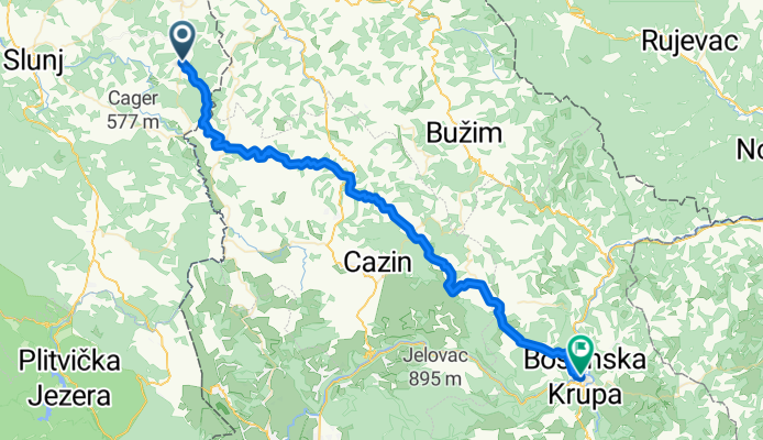 Slunj - Bosanska Krupa