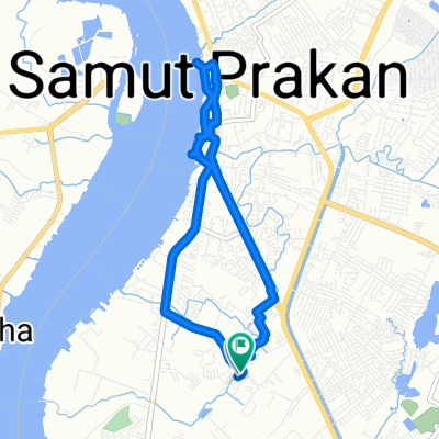 เทศบาลบางปู ซอย 2/6 59/43 to เทศบาลบางปู ซอย 2/6 59/43