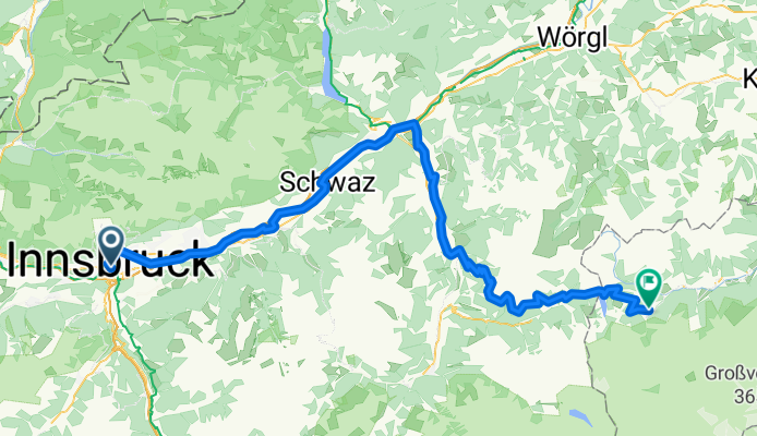 From Innsbruck to Krimml