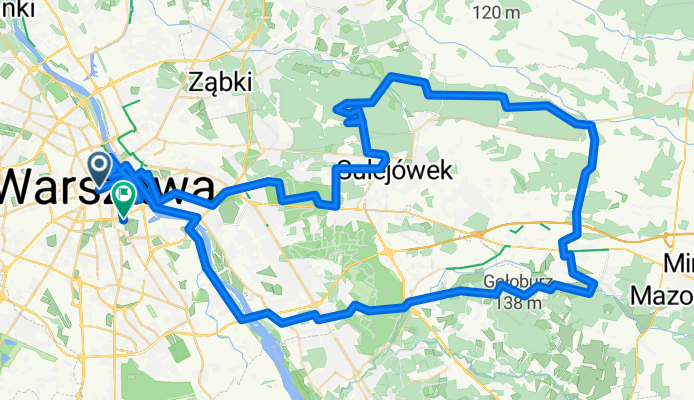 Najlepsza gravelowa trasa w Warszawie edycja 1 - dwa zł wędrują do kolegi Hop Maciej