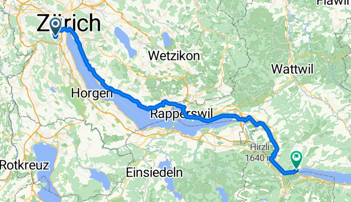 Zürich (Kreis 1) - Näfels
