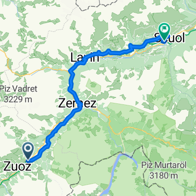 444-04: Nationalpark Bike-Tour. Etappe 4 S-chanf - Scuol