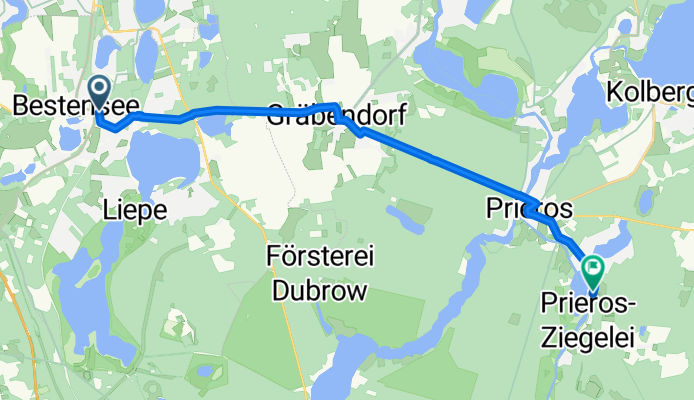 Von Bestensee bis Heidesee