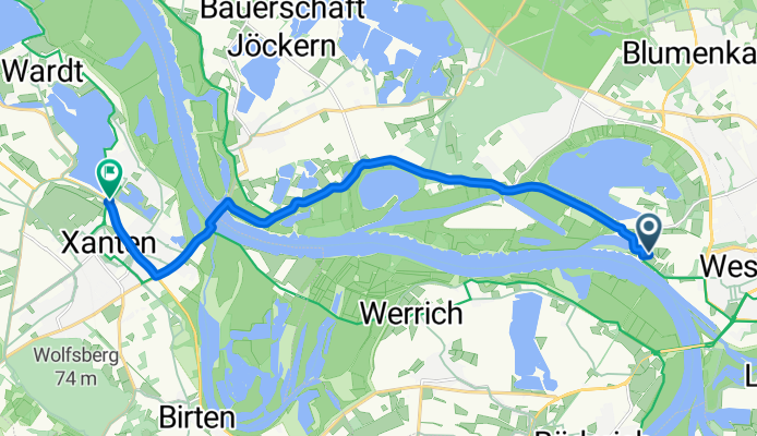 Von Wesel bis Xanten