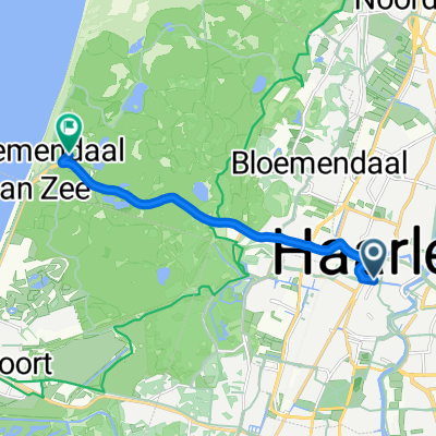 Kruisstraat, Haarlem nach Zeeweg, Overveen