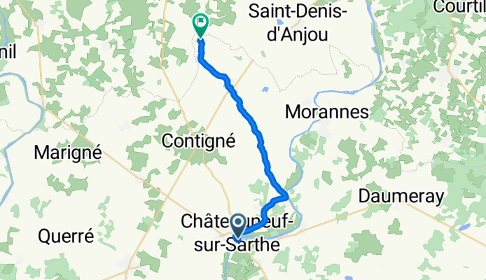 Rue de la Gare to Vaux