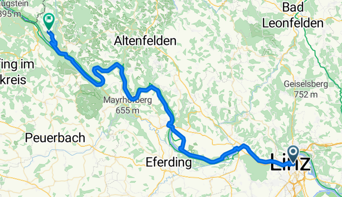 Von Linz bis Neustift im Mühlkreis