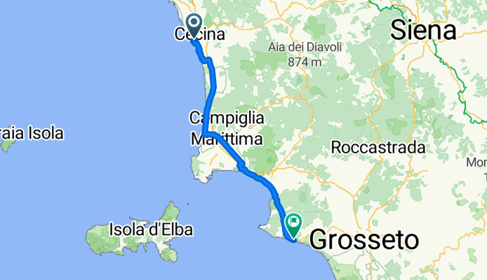 Cecina - Castiglione della Pescaia