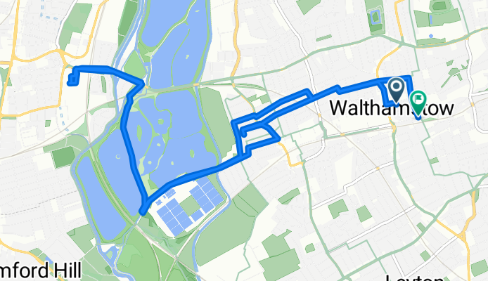 St Mary Road, London to St Mary Road, London