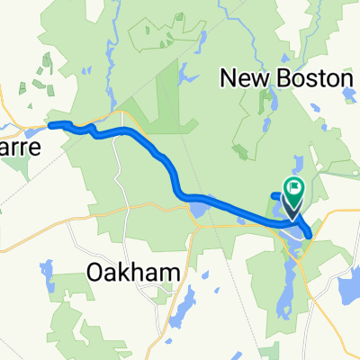 Mass Central Rail Trail, Rutland to Whitehall Rd, Rutland