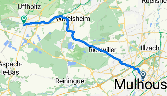 From Mulhouse to Cernay