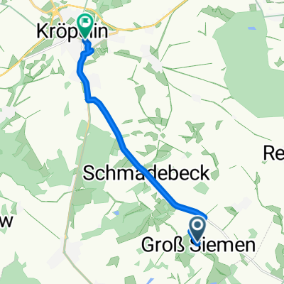 An der Sieme, Kröpelin nach Rostocker Straße, Kröpelin