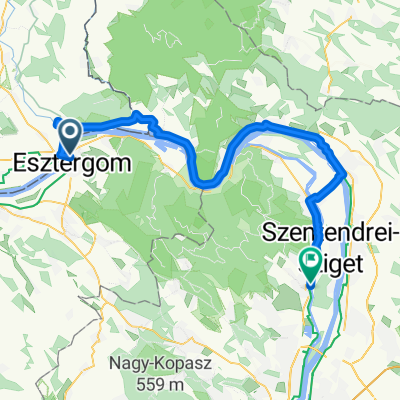 D14 Esztergom - Szentendre