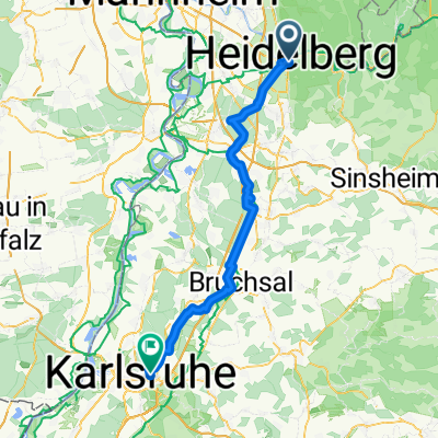 B3 to Rintheimer Straße