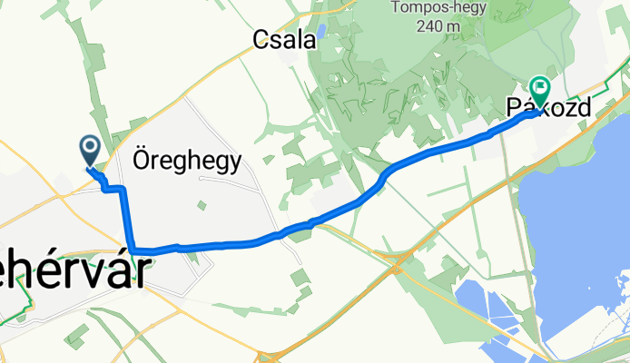 Berényi út 72-100/198 - Rákóczi utca