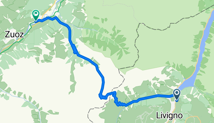 444-03: Nationalpark Bike-Tour. Etappe 3 Livigno - S-chanf