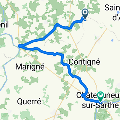 Vaux to Rue de la Gare