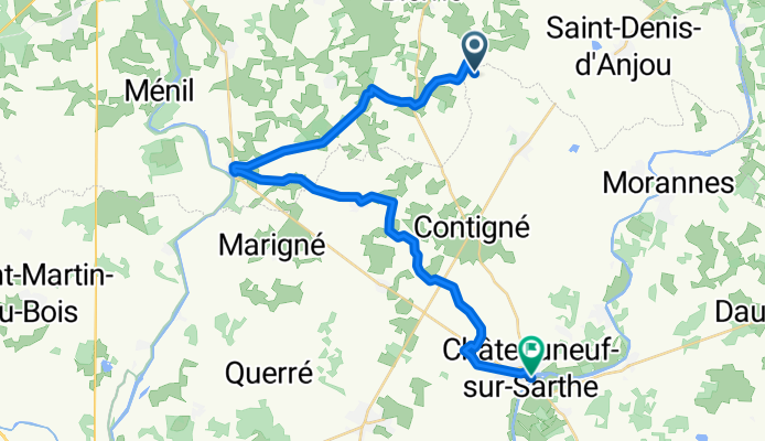 Vaux to Rue de la Gare