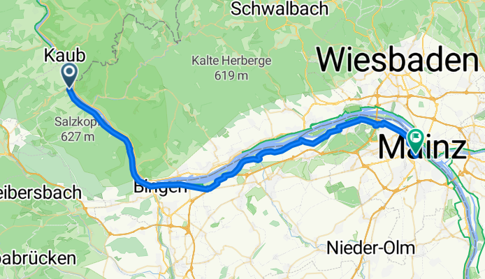 Von Bacharach bis Mainz