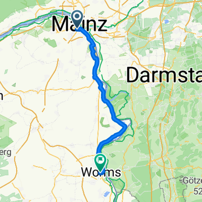 Von Mainz bis Worms