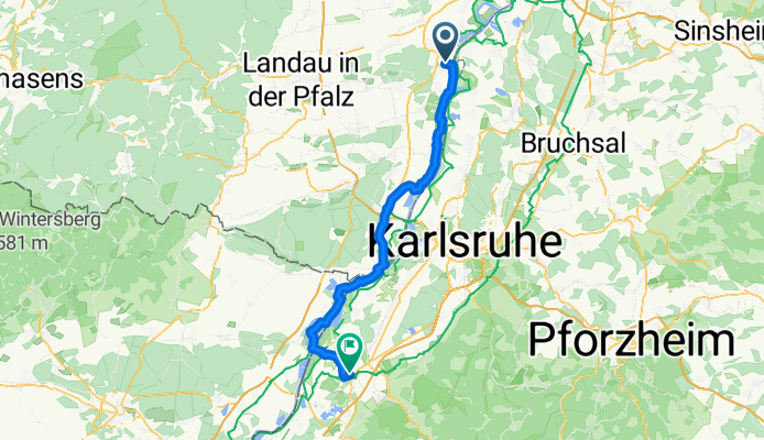 Von Germersheim bis Rastatt