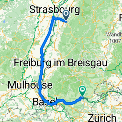 Von Offenburg bis Waldshut-Tiengen