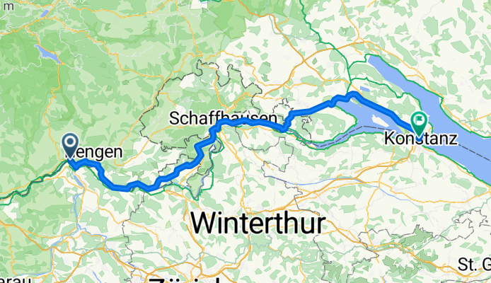 Von Waldshut-Tiengen bis Konstanz
