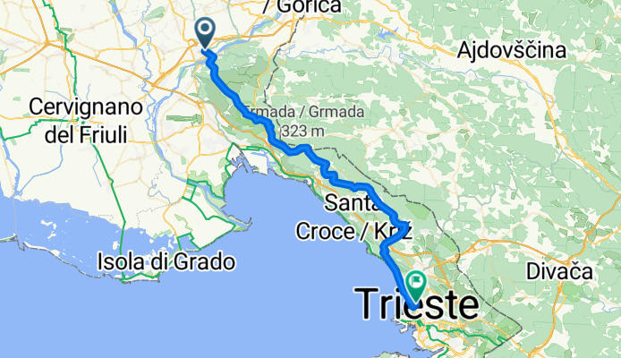 Gradisca d'Isonzo - Triest