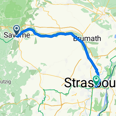 Von Zabern bis Straßburg