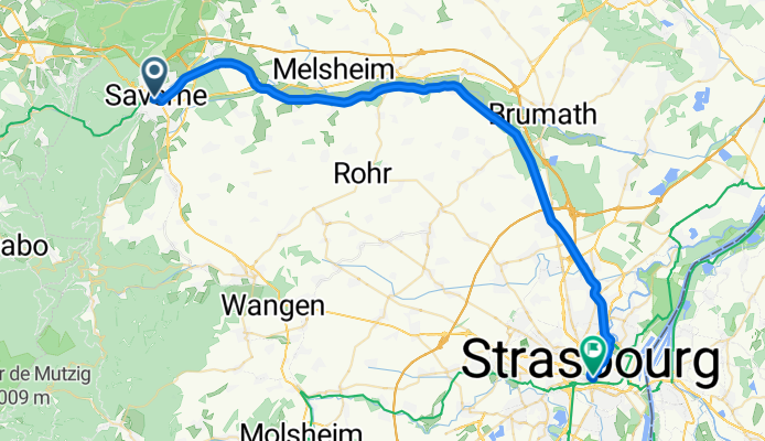 Von Zabern bis Straßburg