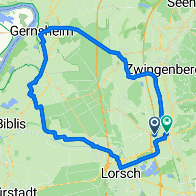 Von Bensheim bis Gernsheim