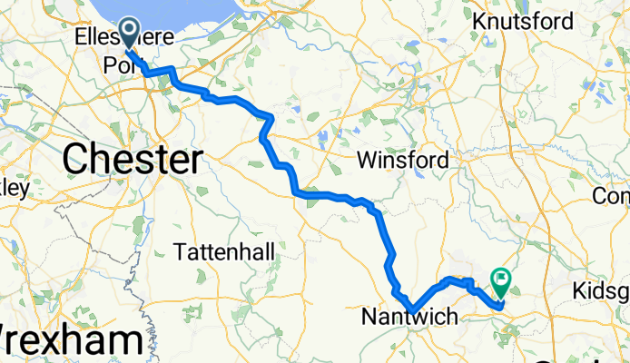 From Ellesmere Port to Crewe