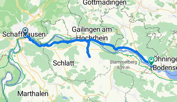 Schaffhausen - Eschenz