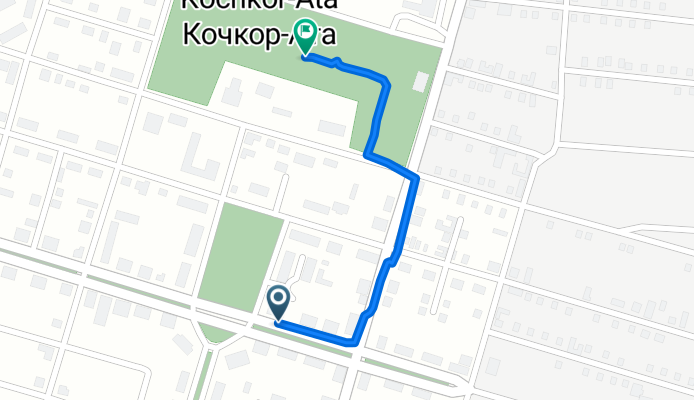 маршрут из ул.Ленина