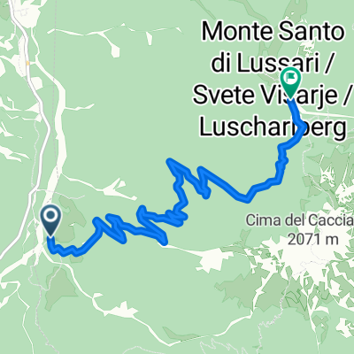 Route in Tarvisio