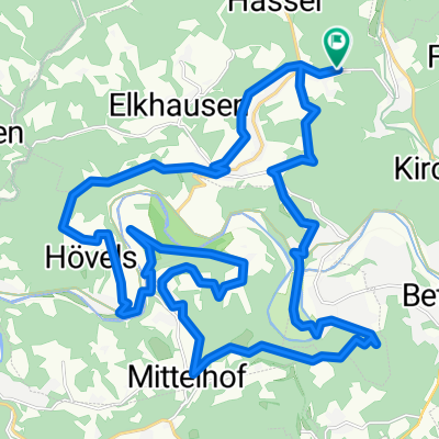 Walmenroth, Schlangenweg, Mittelhof, Durwidchen, Vohwinkel, Oberhövels, Katzwinkel