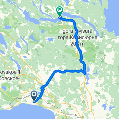 Route to Romashkinskoye