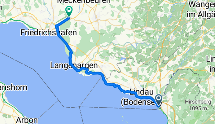 Der Bodensee-Radweg – von Lindau nach Friedrichshafen