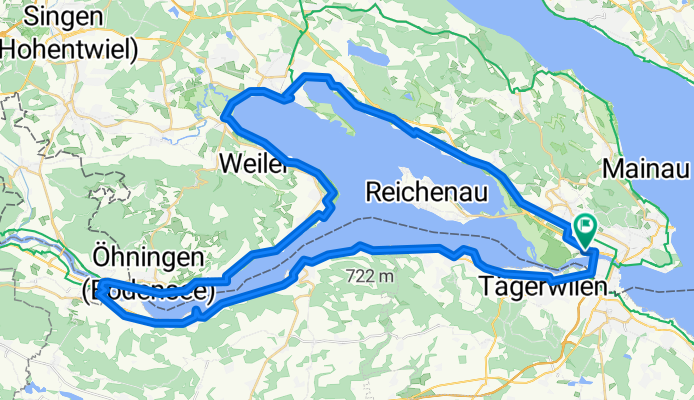 Bodenseeradweg– Untersee Runde von Kreuzlingen
