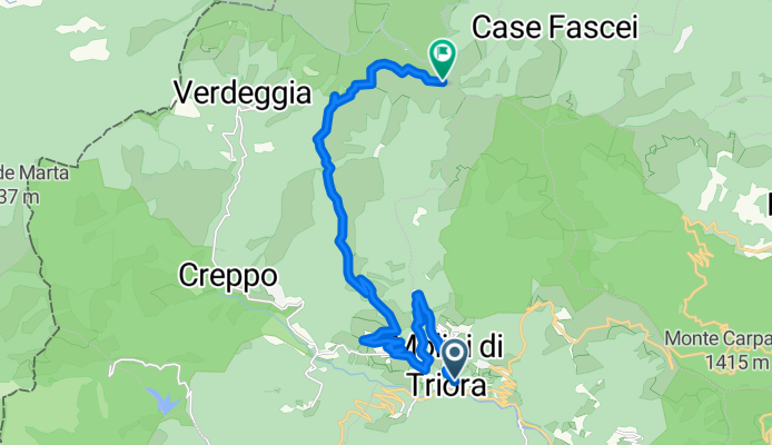 COLLE GAREZZO, por Molini di Triora