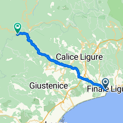 PASSO DI MELOGNO, por Finale Ligure