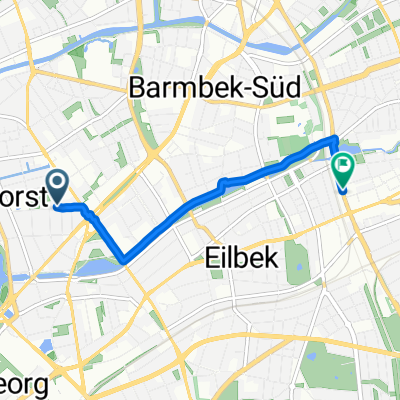 Averhoffstraße, Hamburg nach Brauhausstieg, Hamburg