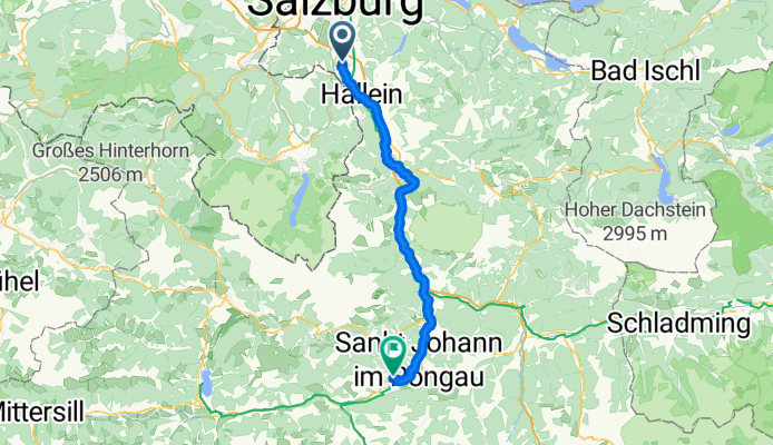 Von Anif bis Sankt Veit im Pongau