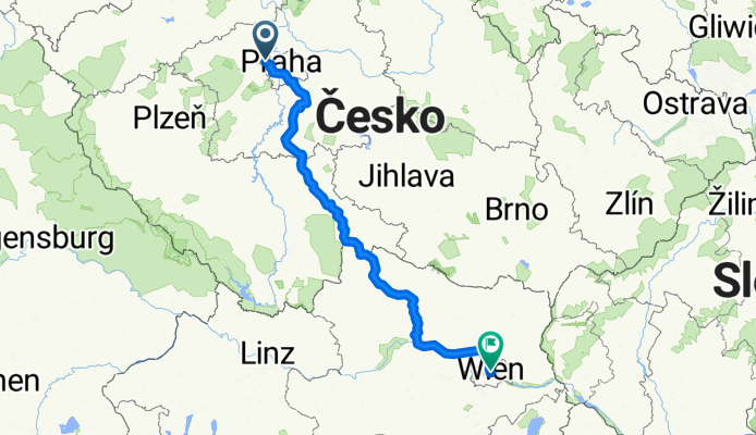 Průhonice - Mladá Vožice