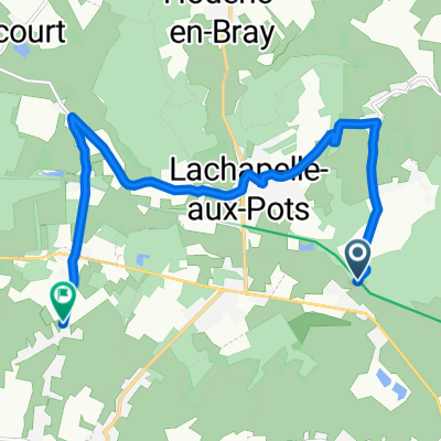 De Route D Héricourt à Rue des Clos