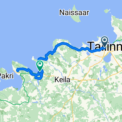 Route to Lääne-Harju vald